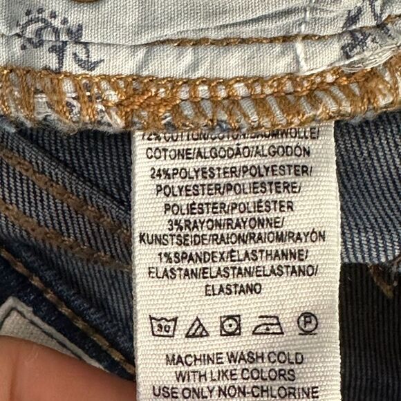 Free People We The Free Sunny Distressed Raw Hem Skinny Jeans Size 29 - Picture 9 of 9